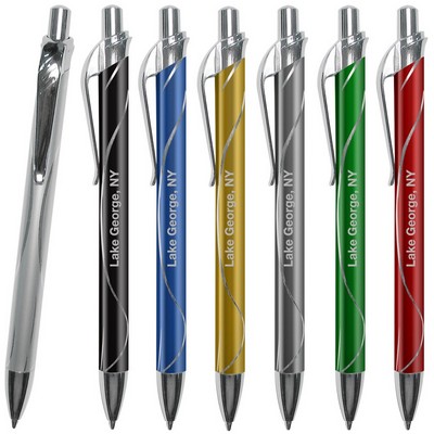 Alum. Retractable w/Swirl Design