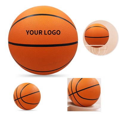 Wear Resistant Rubber Mini Number Three Children Basketball