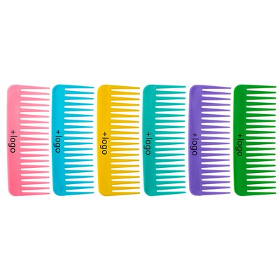 Rectangular Wide-Tooth Detangling Hair Comb
