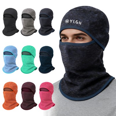 Gradient Warm Balaclava Mask Hat