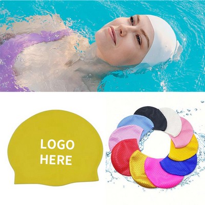 Stretchy Eco-Silicone Swim Cap