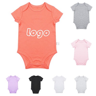 Infant Short Sleeve One-Piece Bodysuit