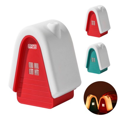 Silicone Ledsnowhouse Night Lamp