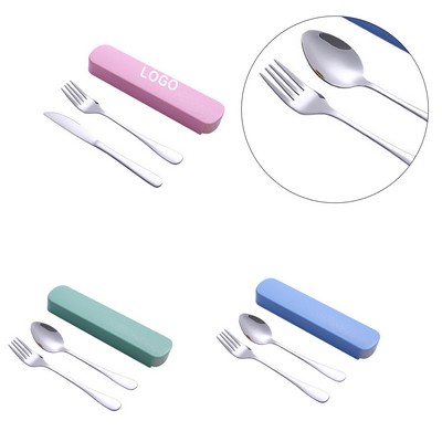 Portable Stainless Steel Cutlery Set