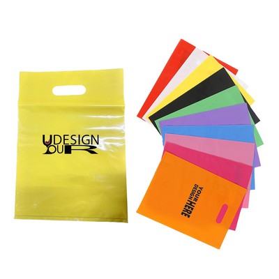 Plastic Flat-Mouthed Handbag