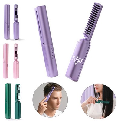 Wireless Charging Straightening Comb