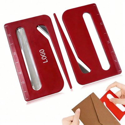 Letter Opener With Magnifying Glass