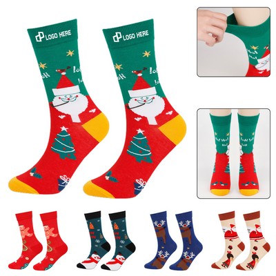 Santa Claus Mid-Calf Socks