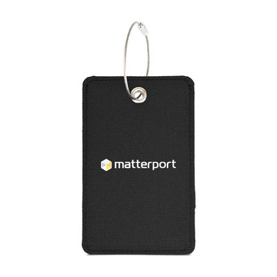 American Tourister® Zoom Turbo Recycled rPET Luggage Tag - Black