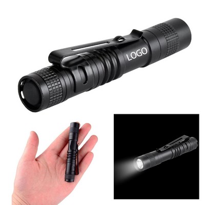 3.54" Compact Flashlights With Clip For Tight Spaces