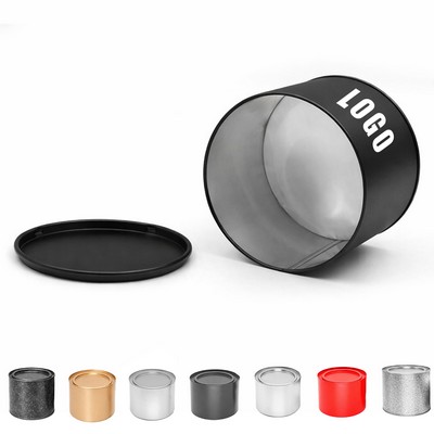 Round Sealed Storage Tin