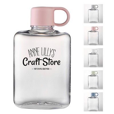 12oz Transparent Plastic Bottle