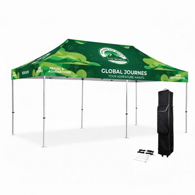 Premium 10x20 Hex Aluminum Sublimated Tent
