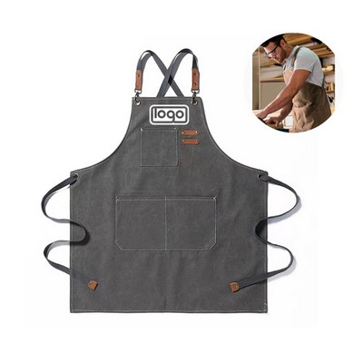 Waterproof Canvas Apron w/ Pocket