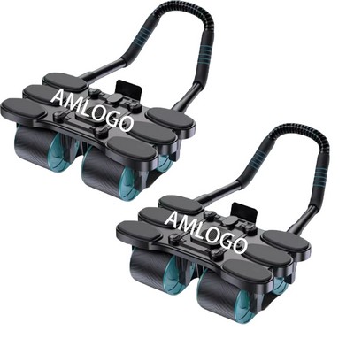 Self-Returning Roller Fitness Gear