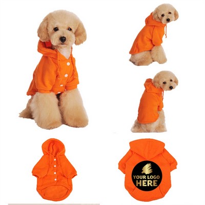 Cozy Puppy Hoodie With Pockets & Customizable Design
