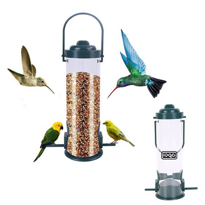 Hanging Clear Bird Feeder