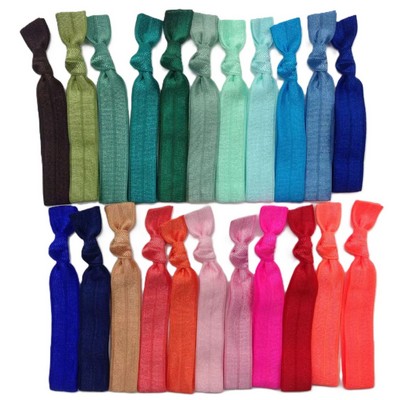 Colorful Knotted Hair Ties