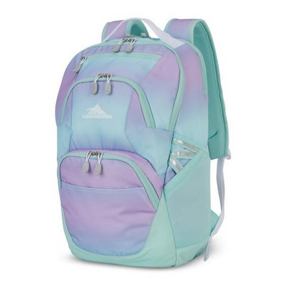High Sierra® Linear Ombre Purple Swoop Backpack