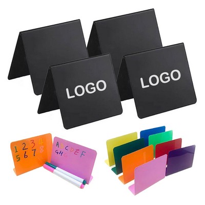 Small Acrylic Chalkboard Sign