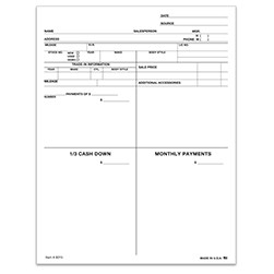 TruForm™ Four Square Form/Customer Proposal