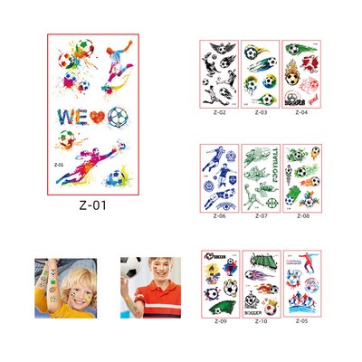 Football Tattoo Stickers