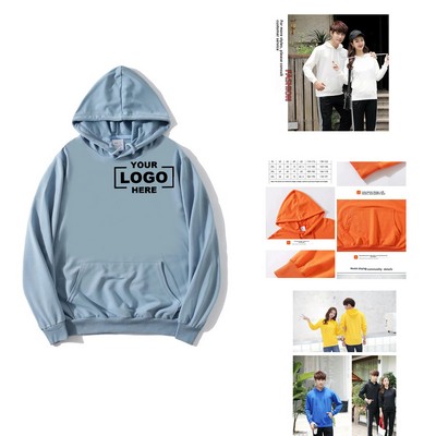 Premium Colorful Fleece Pullover Hoodie