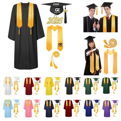 Graduation Cap and Gown Set
