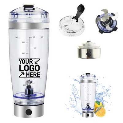 20 oz Electric Protein Shaker Mixer Bottle