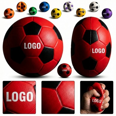 PU Foam Stress Relief Football Squishy Ball for Adults