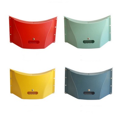 Plastic Folding Stool, Collapsible Storage Stool That Converts to Tote Bag for Home Use