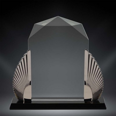 Ascendant Diamond Acrylic Award, 11 1/4"H
