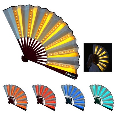 LED Luminous Folding Fan