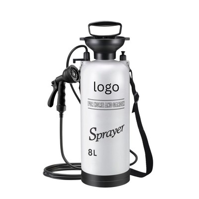 8L Portable Pressure Sprayer And Outdoor Shower