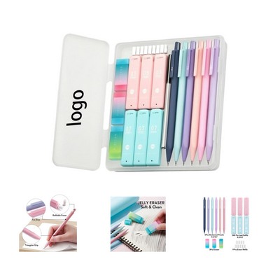 Mechanical Pencil Set with Storage Box