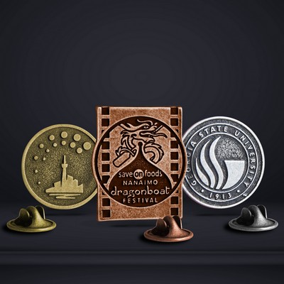 Custom Econo Lapel Pin (Up to 1/2")