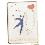 5/8" High Quality Iron Lapel Pin