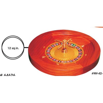 Roulette Table Key Chain w/Clear Mirrored Back (12 Square Inch)