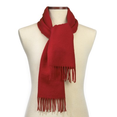 CLOSEOUT - Red Acrylic Scarf