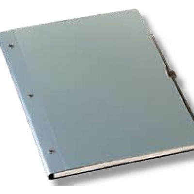 Pin Journal Binder W/ Wire Pen Loop (9"x11 1/2")