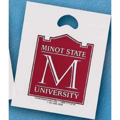 Kidney Handle Die Cut Bags 9"x13" - 1 Color