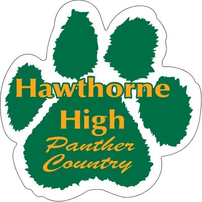 Outdoor Paw Print Magnet (5 1/2"x 5 1/2")