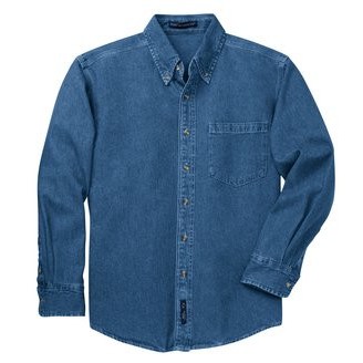 Port Authority® Heavyweight Denim Shirt.