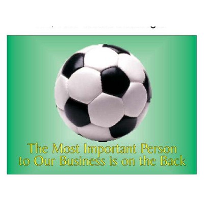 Soccer Ball Rectangle Photo Hand Mirror (2½"x3½")