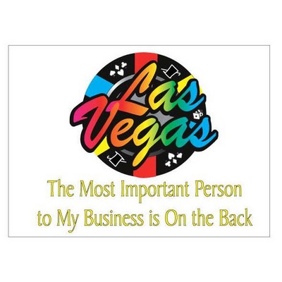 Las Vegas Poker Chip Photo Hand Mirror (2½"x3½")