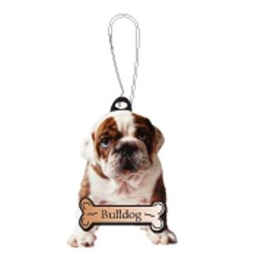 Bulldog Zipper Pull