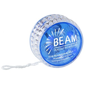 "Go-Yo Blue" Blue Light-Up LED Yo-Yo (Overseas)