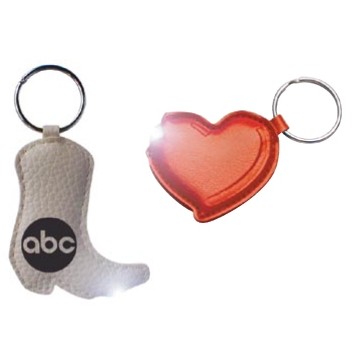 Mini Flashlight Keychain - Stock Shapes