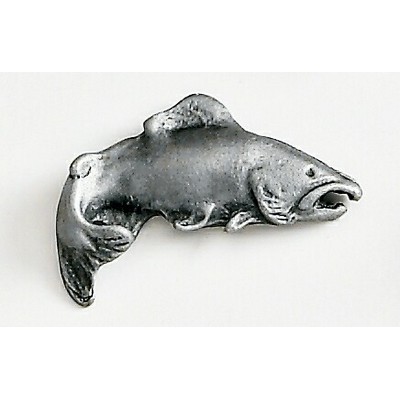 Salmon Marken Design Cast Lapel Pin (Up to 1")
