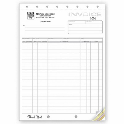 Shipping Invoices Forms - Classic Collection™ Large (4 Part)